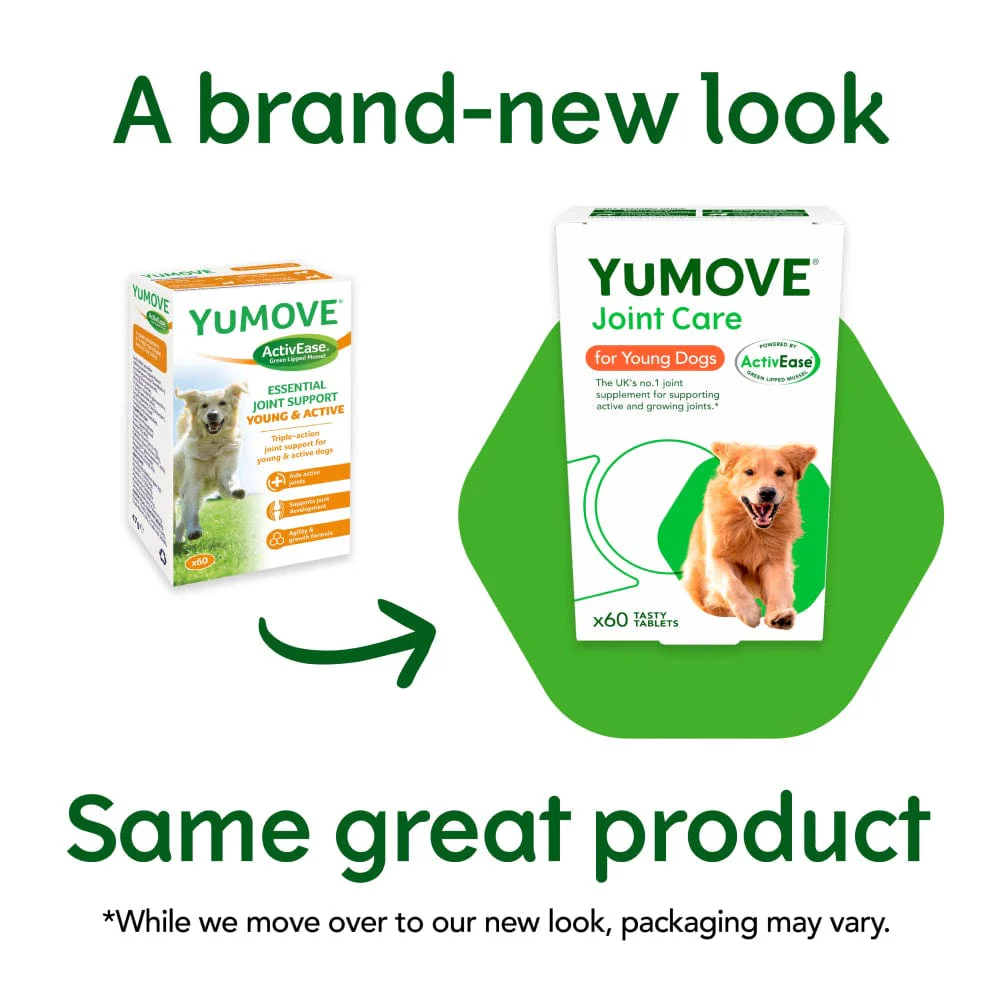 YuMOVE Joint Care for Young Dogs - £5 Daily Double Pack - Image 3